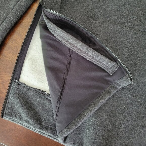 Lululemon Crewneck Sweatshirt Zipper Sides Women's Size 6 - Picture 2 of 12